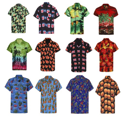 Wholesale hawaiian shirts tiki - hawaiian,