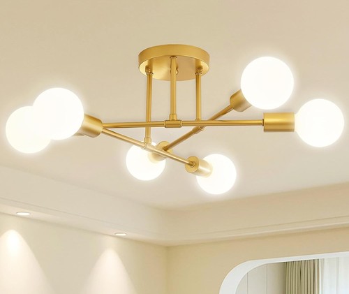 Modern sputnik ceiling light - modern,