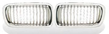 Front kidney grille - front,