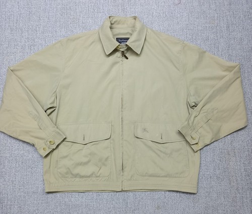 Vintage 80s burberry beige men - burberry,
