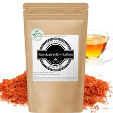 50g American Yellow Saffron Herbal Tea - Pure Loose Herb