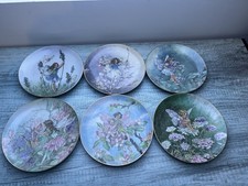 Flower Fairy Plates x 6 By Heinrich Germany Villeroy & Bosch