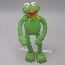 Bendy Toys Kermit the Frog Henson 1977 Sesame Street Figure Made in England V.AIO