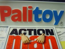 100% Vintage Action Man,Gi Joe Geyperman.Atomic Man replacement hands. NEW!