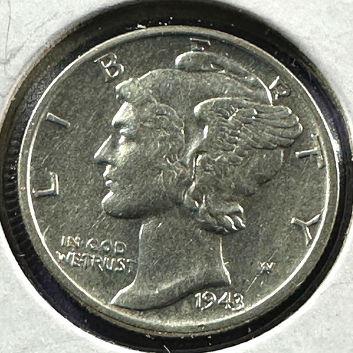 1943 10c mercury - mercury, dime