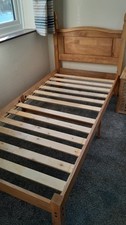 Corona Wooden Bed Frame Single