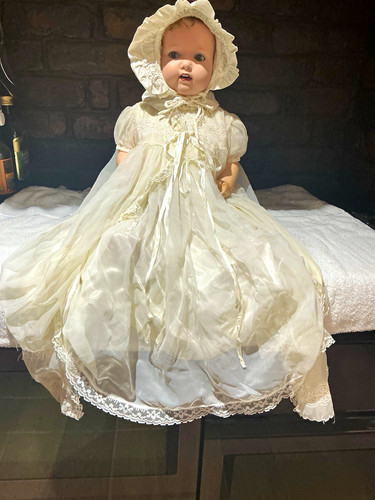 Antique german bisque doll - bisque,