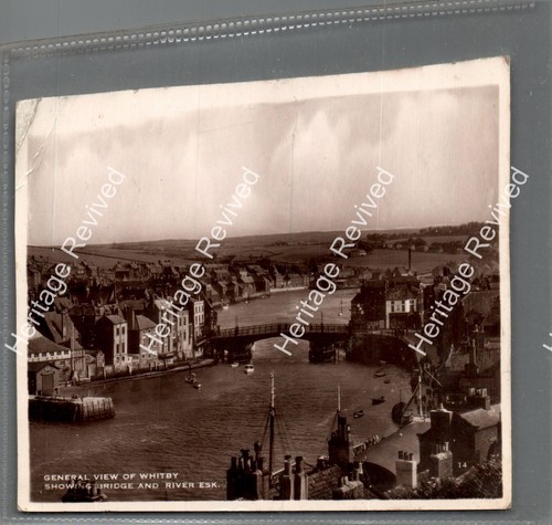 Vintage whitby yorkshire river - whitby,