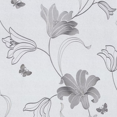 Muriva amelia metallic floral - muriva,