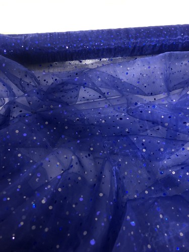 Mtr royal blue sequin - 1,