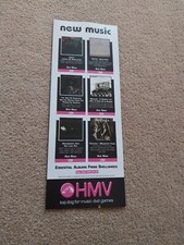 TNEWL71 ADVERT 11X4 HMV NEW