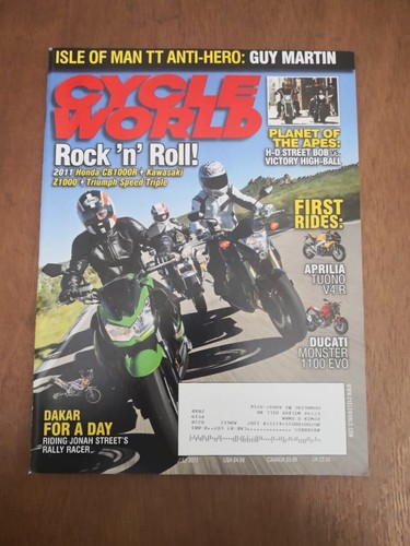 Cycle world july 2011 - july, honda