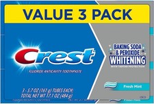 3x Crest Fluoride Anticavity