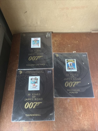 James bond 007 lobby - packs, x3