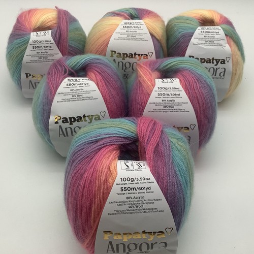 Papatya angora batik knitting - papatya,