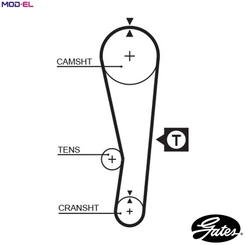 Timing belt 5122 - for, suzuki