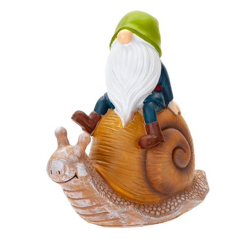 Gonk snail garden - on,