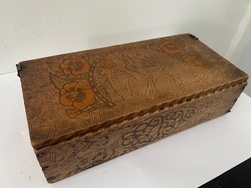 Vintage wood trinket - vintage, jewelry