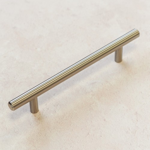 Nickel kitchen cupboard handle - nickel,