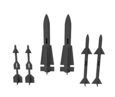 GI Joe SKYSTRIKER Missile Bomb Replacement Reproductions Weapons Spare Repair