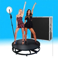 115cm 360° Photobooth with Doelbooth Software, Remote Control and Ring Light