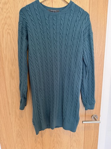 Turquoise jumper dress primark - dress,