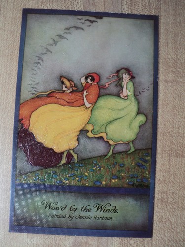 Woo the winds - woo'd, by
