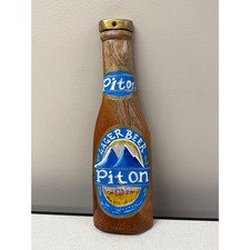 Piton Lager Beer Wooden Bottle
