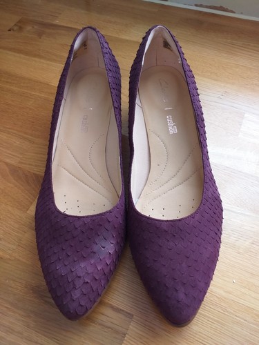 Clarks mena bloom aubergine - clarks,