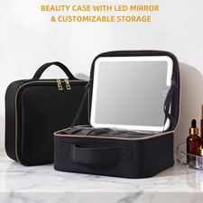 LED Makeup Bag with light &