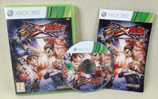 Xbox 360 Street Fighter X Tekken game tested GC complete with manual