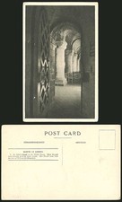 St. John's Chapel in White Tower of London Old Postcard