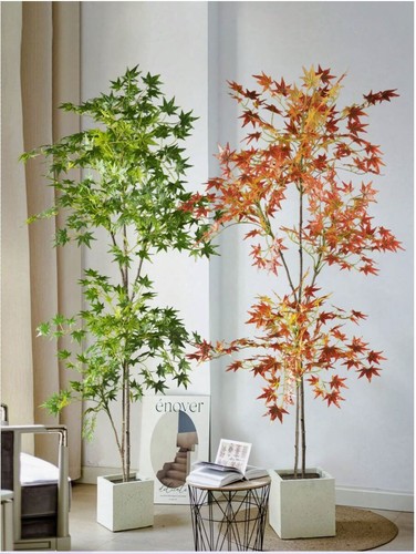Tall artificial maple - tall, tree