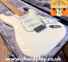 🌟2014🌟 Fender Standard Stratocaster~ Mexican Strat~ Arctic White~ Hard Case!