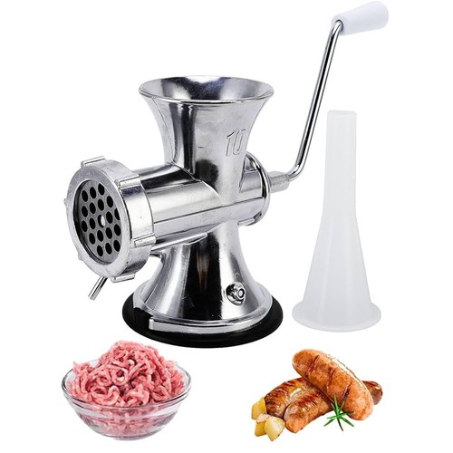 Manual meat grinder hand crank - manual,