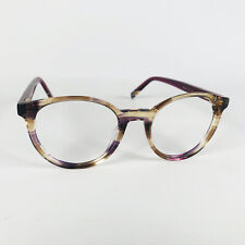 MISSONI eyeglasses MOTTLED BROWN/PURPLE ROUND glasses frame MOD: MIS 0032 EHC