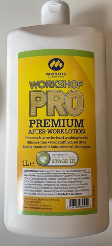 Morris lubricants workshop - lubricants, pro