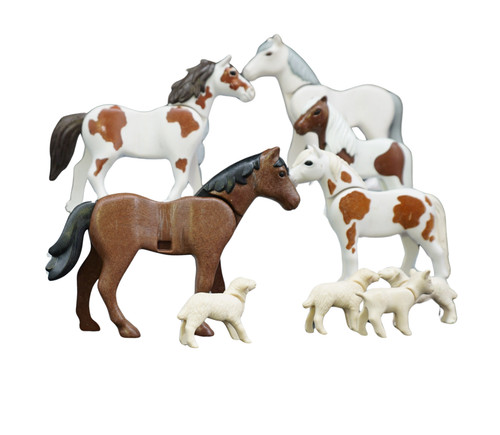 Playmobil horses pony lamb - playmobil,