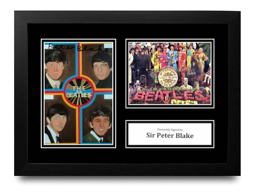 Sir peter blake signed - signed, a4