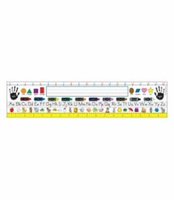 36 Desk Reference Nameplates Traditional Manuscript for Primary Grades 18"x4"   