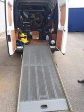 Van Loading Ramp 300kg, 1.8m Fixed Mesh Vehicle Access Ramp