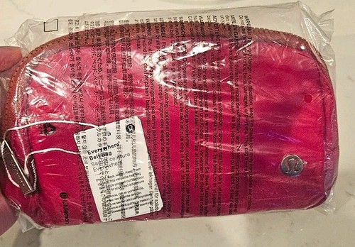 Lululemon red zipper makeup - lululemon,