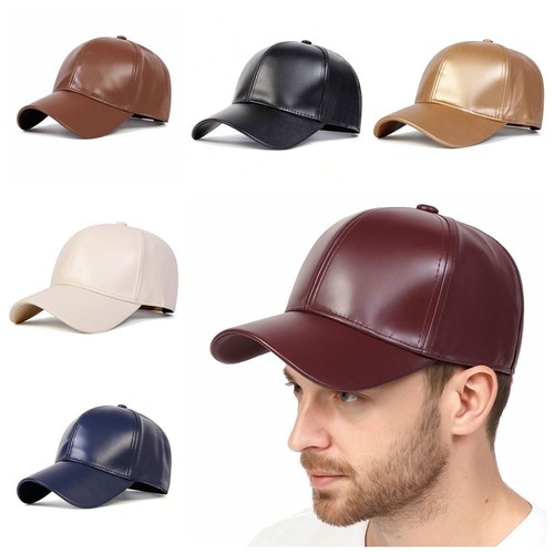 Casual caps warm - casual, leather