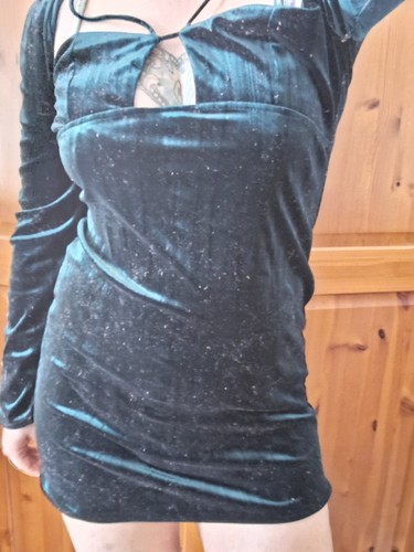 Dark green zara cut - zara, out