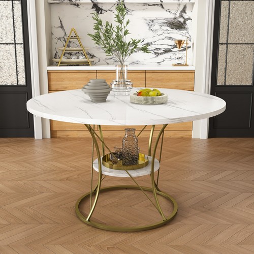 Extendable round dining table - extendable,