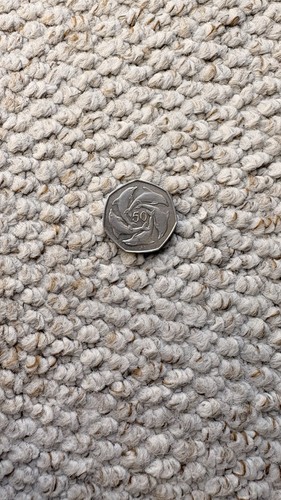Gibraltar 1997 dolphins 50p - gibraltar,