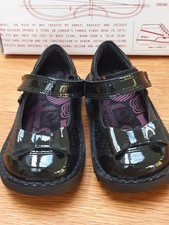Girls Black Patent Leather