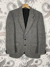 Mens Harris Tweed 100% Wool Tailored Sports Jacket Blazer 40 chest HJ Menswear 