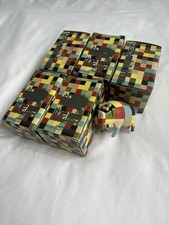 5x 2002 Michael Lau Crazy Children Art Toy Vinyl Pig Figures Rare Abcdefghi