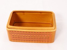 Vintage Hornsea Pottery Butter Dish. Saffron Design. No Lid. #12